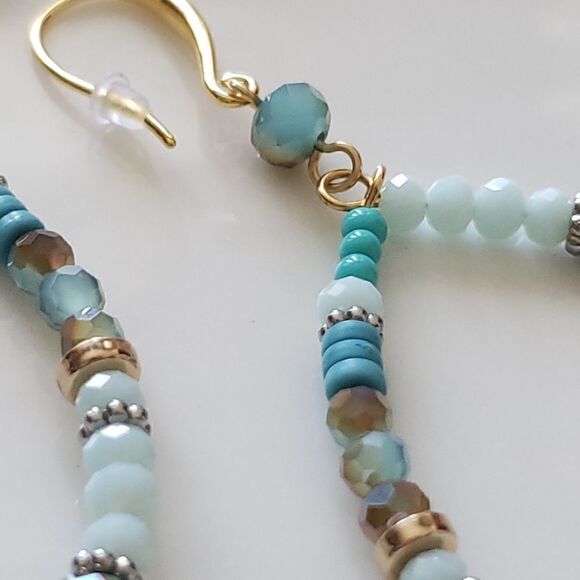 New! FP Avril Stone Dangle Earrings - Picture 14 of 16